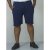 D555 Jackie Ribbed Jersey Shorts Navy - Pantaloni & pantaloncini tuta - Pantaloni Tuta Uomo Taglie Forti
