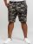 D555 Chadwick Shorts Green Camo - Shorts - Pantaloncini Uomo Taglie Forti