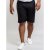 D555 Gilbert Stretch Shorts Black - Shorts - Pantaloncini Uomo Taglie Forti