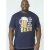 D555 Murray T-shirt Navy - Magliette - Magliette Uomo Taglie Forti