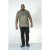 D555 NewYork Brooklyn T-shirt Khaki - Magliette - Magliette Uomo Taglie Forti