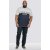 D555 Morris T-shirt Navy - Magliette - Magliette Uomo Taglie Forti