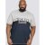 D555 Morris T-shirt Navy - Magliette - Magliette Uomo Taglie Forti