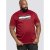 D555 Tempa T-shirt Red - Magliette - Magliette Uomo Taglie Forti