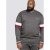 D555 Terrence Sweatshirt Charcoal - Felpe & felpe con cappuccio - Felpe & Felpe con Cappuccio Uomo Taglie Forti