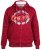 D555 Rylan Hoodie Red - Felpe & felpe con cappuccio - Felpe & Felpe con Cappuccio Uomo Taglie Forti