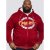 D555 Rylan Hoodie Red - Felpe & felpe con cappuccio - Felpe & Felpe con Cappuccio Uomo Taglie Forti