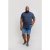 D555 Caspian T-shirt Navy - Magliette - Magliette Uomo Taglie Forti