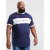 D555 Cullen T-shirt Navy - Magliette - Magliette Uomo Taglie Forti