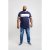 D555 Cullen T-shirt Navy - Magliette - Magliette Uomo Taglie Forti