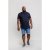D555 Bates T-shirt Navy - Magliette - Magliette Uomo Taglie Forti