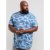 D555 Seymour T-shirt Blue - Magliette - Magliette Uomo Taglie Forti