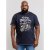 D555 Slater T-shirt Navy - Magliette - Magliette Uomo Taglie Forti