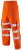 Leo Instow Breathable Executive Cargo Rain pants Hi-Vis Orange - Abbigliamento da lavoro - Abbigliamento da Lavoro Taglie Forti Uomo