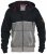 D555 Lamarsh Hoodie Navy - Felpe & felpe con cappuccio - Felpe & Felpe con Cappuccio Uomo Taglie Forti