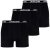 Lavecchia 1020 Boxershorts 3-pack Black - Intimo & costumi da bagno - Intimo Taglie Forti Uomo