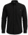 Motley Denim Lisbon Long Sleeve Shirt Black - Camicie - Camicie Taglie Forti Uomo