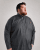 Motley Denim Lisbon Long Sleeve Shirt Charcoal - Camicie - Camicie Taglie Forti Uomo