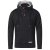 D555 Lorenzo Half zip Hoodie Black - Felpe & felpe con cappuccio - Felpe & Felpe con Cappuccio Uomo Taglie Forti
