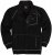 Adamo Manuel Sweatshirt with Zipper Black - Felpe & Felpe con cappuccio - Felpe & Felpe con Cappuccio Uomo Taglie Forti