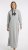 Nora Mikken MARI Maxi Hoodie Dress Grey - Felpe & felpe con cappuccio - 