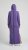 Nora Mikken MARI Maxi Hoodie Dress Purple - Felpe & felpe con cappuccio - 