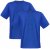 Adamo Marlon Comfort fit 2-pack T-shirt Royal Blue - Magliette - Magliette Uomo Taglie Forti