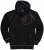 Adamo Michael Hoodie with Zipper Black - Felpe & felpe con cappuccio - Felpe & Felpe con Cappuccio Uomo Taglie Forti