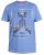 D555 Monty T-shirt Blue - Magliette - Magliette Uomo Taglie Forti