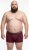 20 Nodi 979 Boxer confezione da 3 Bordeaux/Grigio/Blu scuro - Boxer - Boxer Uomo Taglie Forti