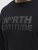 North Latitude 53123 Felpa con logo Nero - Felpe & felpe con cappuccio - Felpe & Felpe con Cappuccio Uomo Taglie Forti