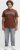 Jack & Jones Caleb Varsity T-Shirt Red - Magliette - Magliette Uomo Taglie Forti
