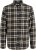 Jack & Jones Classic Flannel Long Sleeve Shirt Black - Camicie - Camicie Taglie Forti Uomo
