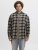 Jack & Jones Classic Flannel Long Sleeve Shirt Black - Camicie - Camicie Taglie Forti Uomo