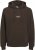 Jack & Jones Soho Hoodie Brown - Felpe & felpe con cappuccio - Felpe & Felpe con Cappuccio Uomo Taglie Forti