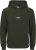 Jack & Jones Soho Hoodie Green - Felpe & felpe con cappuccio - Felpe & Felpe con Cappuccio Uomo Taglie Forti