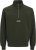 Jack & Jones Soho Sweatshirt with Zipper Green - Felpe & felpe con cappuccio - Felpe & Felpe con Cappuccio Uomo Taglie Forti
