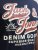 Jack & Jones Logo 2COL T-Shirt Blue - Magliette - Magliette Uomo Taglie Forti