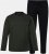 JP1880 Pyjamas Two-piece Striped Dark Green - Intimo & costumi da bagno - Intimo Taglie Forti Uomo