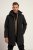 JP1880 Warm Parka with Wind Cuffs Black - Giubbotti - Giubbotti Uomo Taglie Forti
