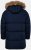 JP1880 Quilted Parka Lightweight and Warm with Faux Fur Hood Navy - Giubbotti - Giubbotti Uomo Taglie Forti