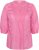 Kaffe Curve Karlia 3/4 Sleeve Blouse Pink - Camicie e tuniche - 