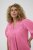 Kaffe Curve Karlia 3/4 Sleeve Blouse Pink - Camicie e tuniche - 