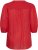 Kaffe Curve Karlia 3/4 Sleeve Blouse Red - Camicette - 