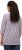 Ulla Popken Polka Dot 3/4 Sleeve Square Neck A-Line Tee Light Blue-Grey - T-shirt stampate da donna - 