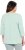 Ulla Popken Metallic Lettering 3/4 Sleeve Tee Mint Green - T-shirt stampate da donna - 