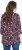 Ulla Popken Asymmetric Cowboy Boot Print Tee Dark Ruby - T-shirt stampate da donna - 