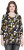 Ulla Popken Graphic Print 3/4 Sleeve Tee Black - T-shirt stampate da donna - 