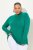 Ulla Popken Long Sleeves Mock Turtleneck Sweater Emerald Green - Felpe & felpe con cappuccio - Felpe, Hoodie e Maglieria Calda
