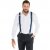 JP1880 Suspenders X-Shape Navy - Tutti i modelli - Taglie Forti Uomo 2XL-14XL